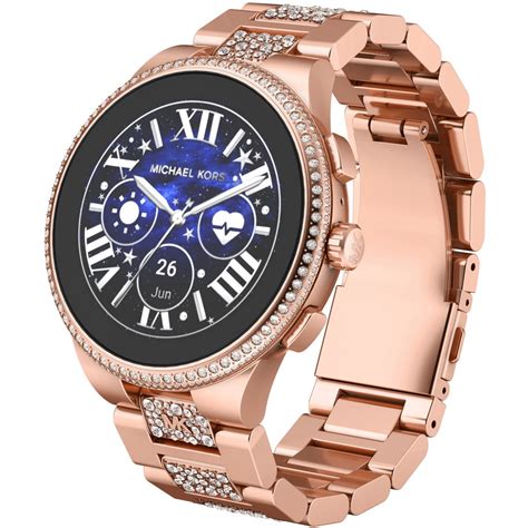 michael kors smartwatch rose gold band|Michael Kors access gen.